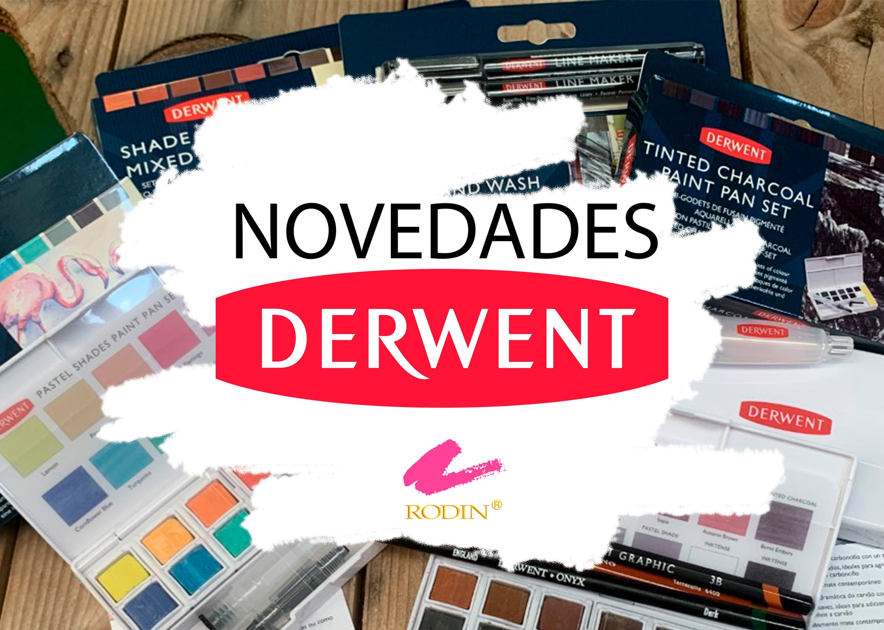 Novedades Derwent en Arte Rodin