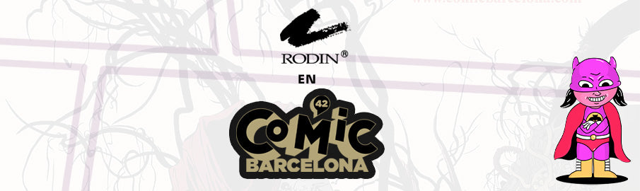 Prepárate para el 42 Comic Barcelona con Arte Rodin