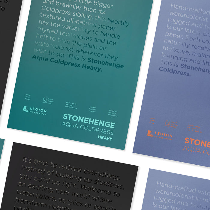 Stonehenge Aqua Coldpress, Papel Para Acuarelas