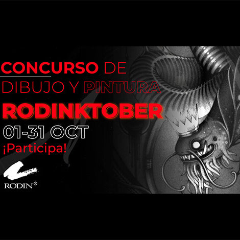 Concurso de dibujo y pintura "Rodinktober" ¡Participa!