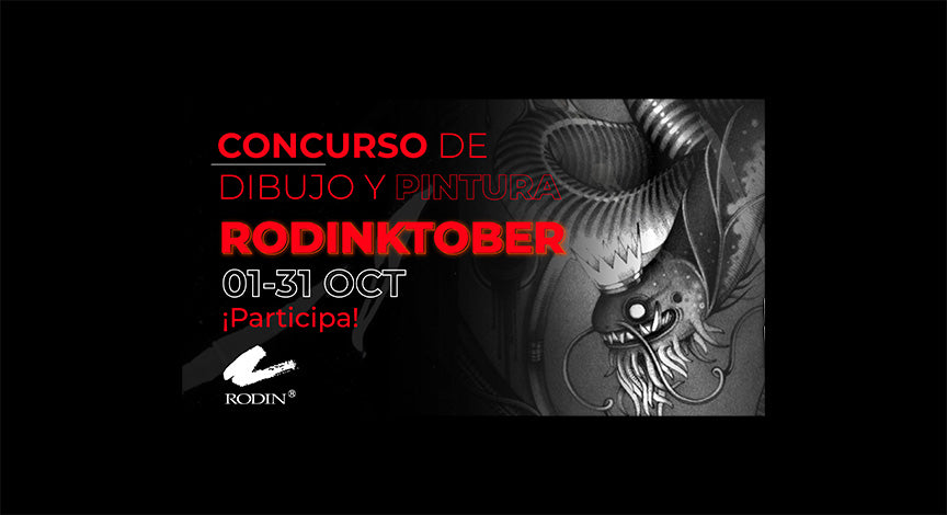 Concurso de dibujo y pintura "Rodinktober" ¡Participa!