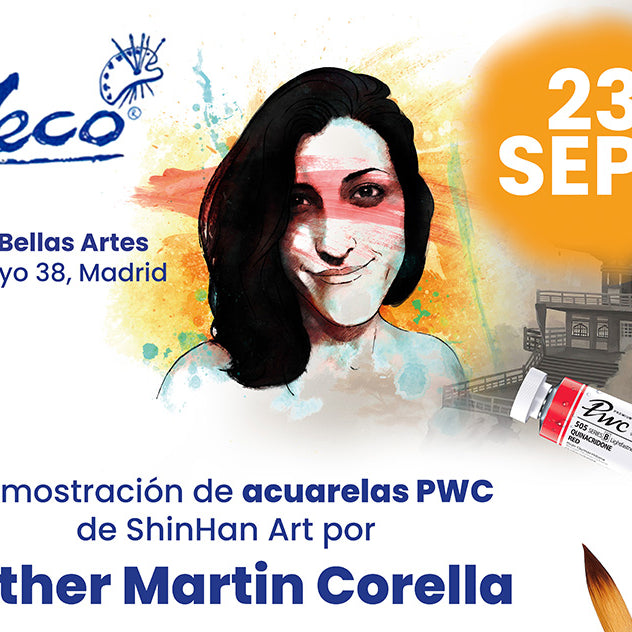 EVENTO: Acuarelas PWC con Esther Martin Corella en JECO Madrid