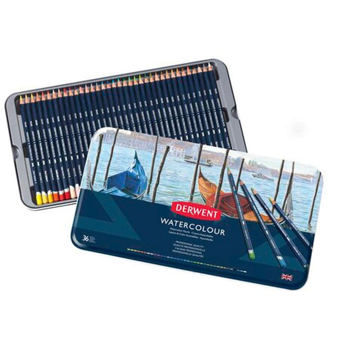 Derwent - Caja Watercolour Acuareables 36 unidades