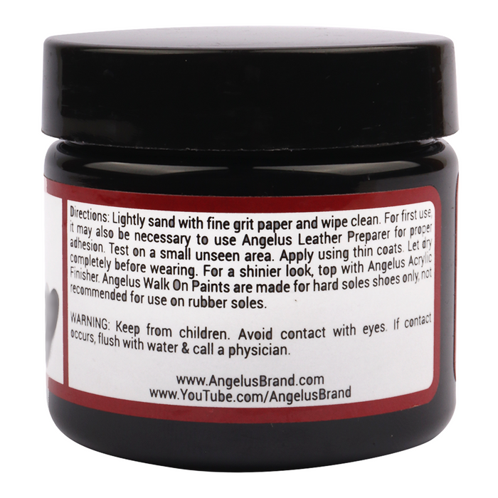 Angelus Walk on Black - Pintura negra para Suelas