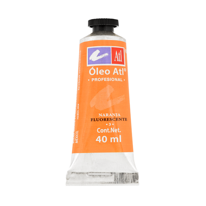 Pintura al óleo profesional Fluorescente 160ml - Rodin ATL