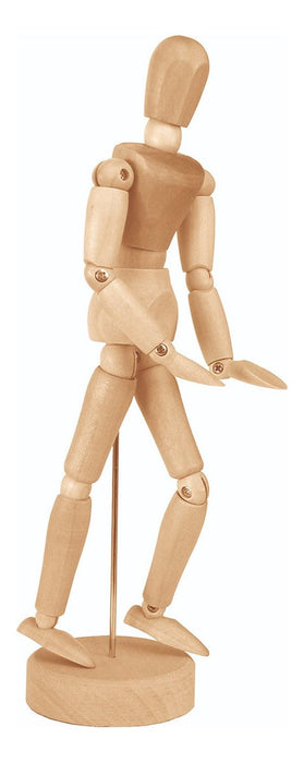 MANIQUI DE 31 cm.C/EST.TRANS. FEMENINO