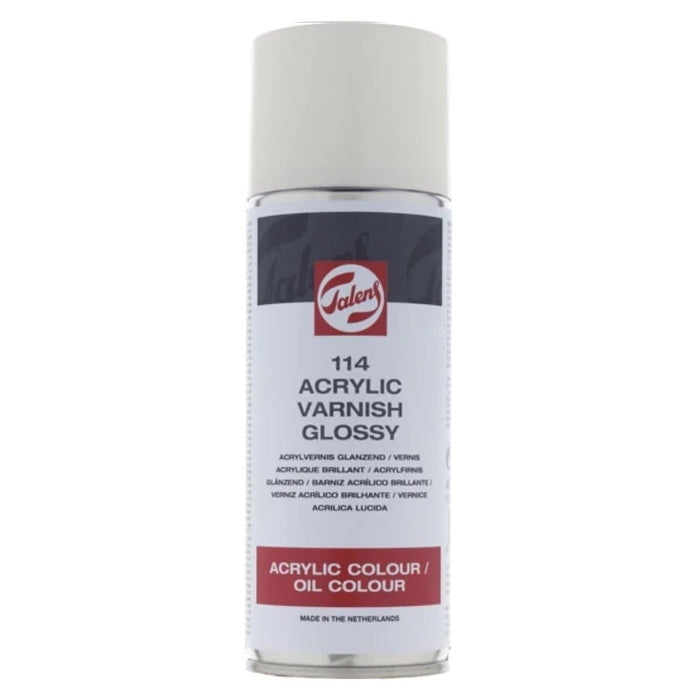 Barniz spray para acrílico brillante Talens 400ml.