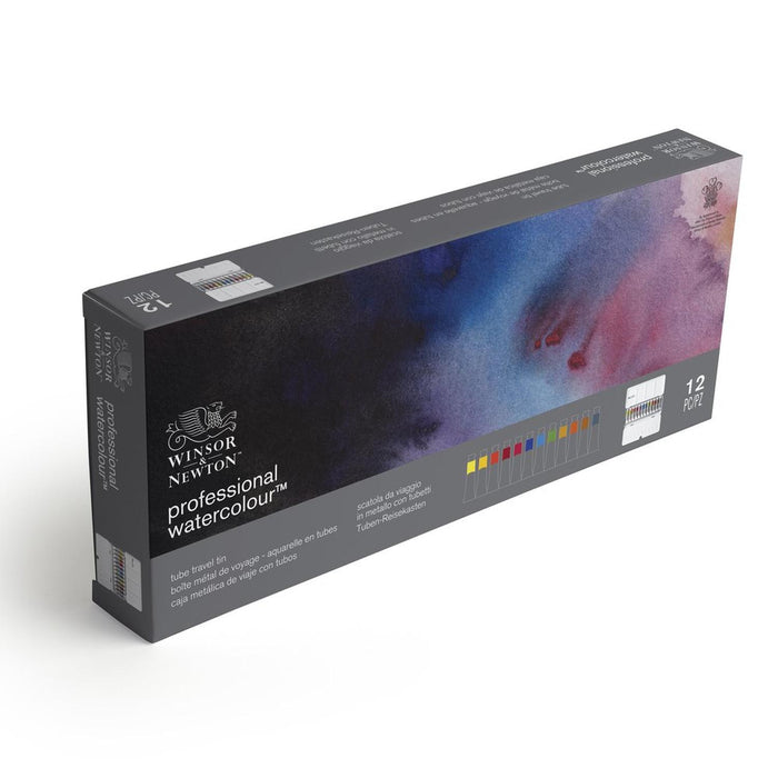 WINSOR AND NEWTON - CAJA METAL ACUARELA PROFESIONAL 5ML