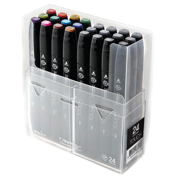 Set 24 rotuladores TWIN TOUCH