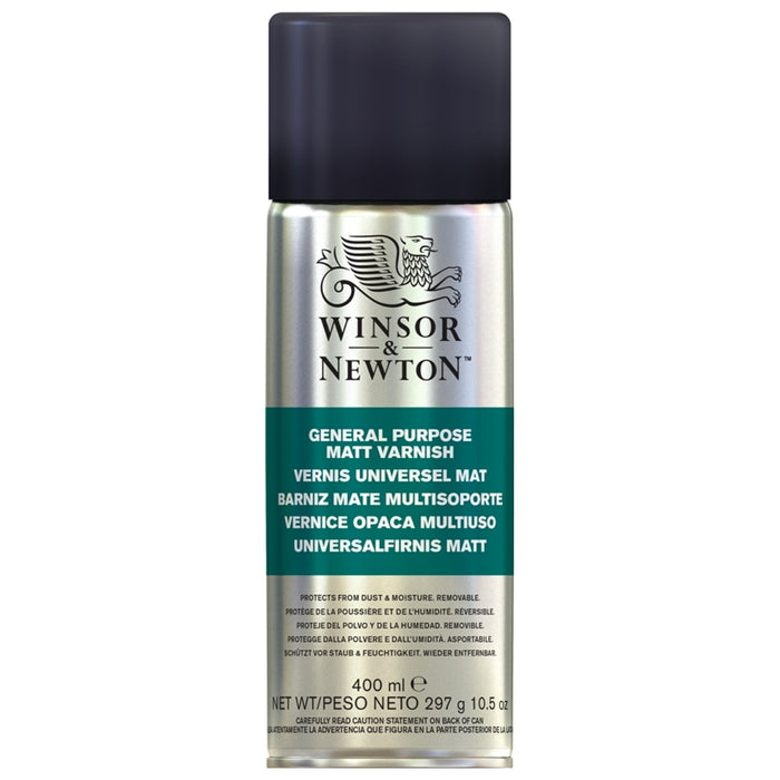 WINSOR AND NEWTON - GENERAL PURPOSE AEROSOL BARNIZ MATE 400ML