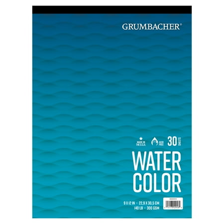 Grumbacher - Bloc Watercolor Fold Over Pad