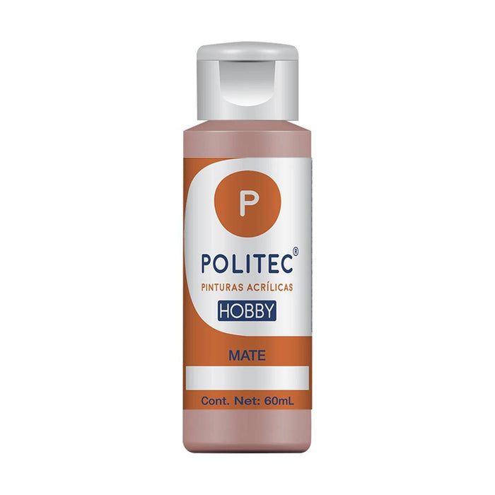 ACRILICO POLITEC HOBBY MATE ROJO TOLUIDINO #309 60 ML