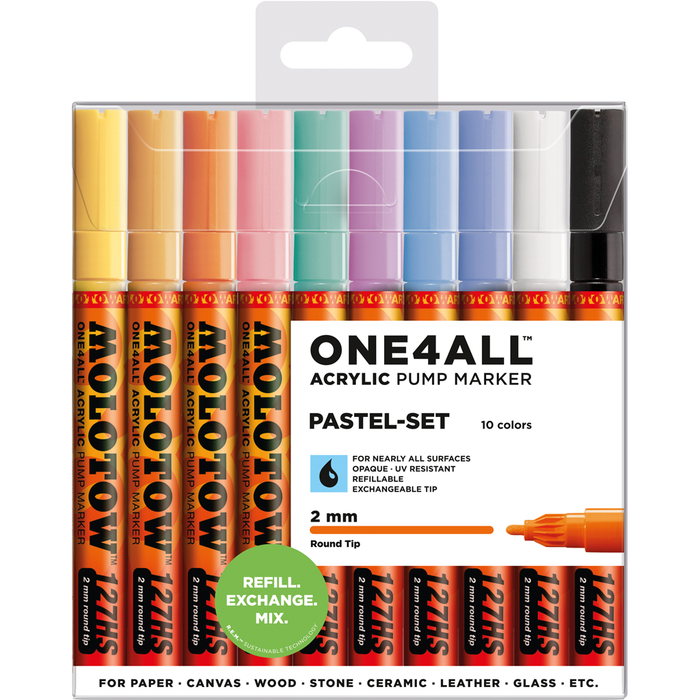 Molotow - ONE4ALL 127HS SET PASTEL 2MM