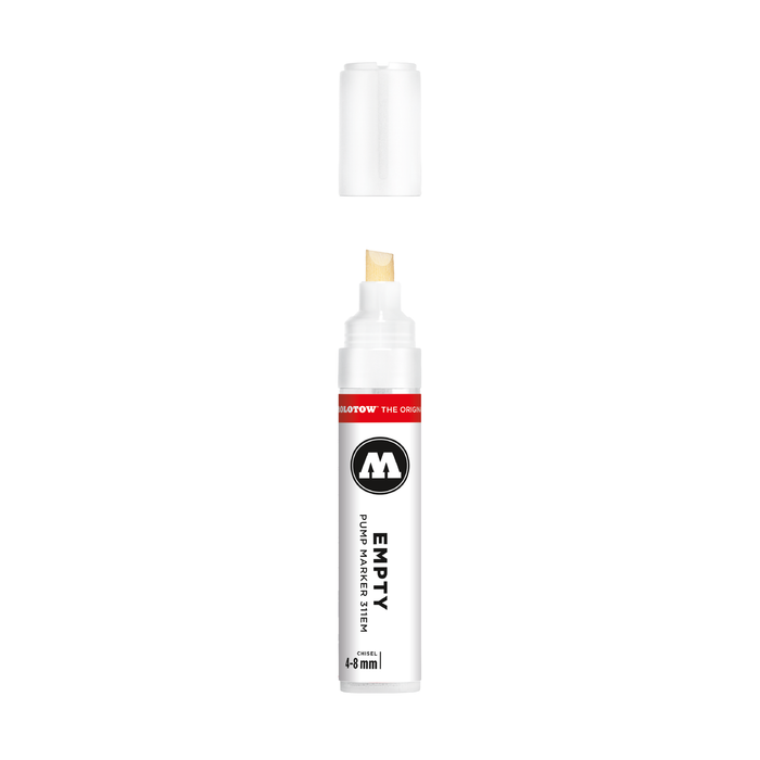 Molotow - EMPTY MARKER Rotulador Recargable 4-8MM 311EM