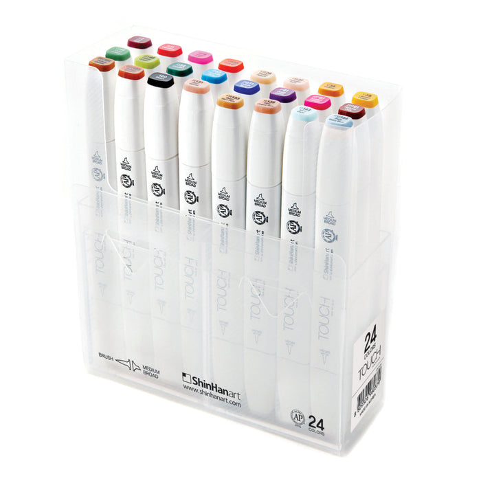 Set con 24 Rotuladores TOUCH Twin Brush
