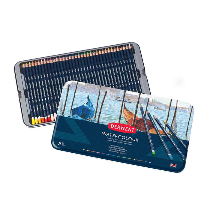 Derwent - Caja Watercolour Acuareables 36 unidades