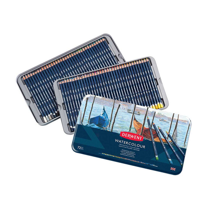 Derwent - Caja Watercolour Pencils 72 unidades