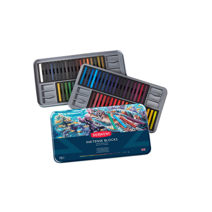 Set de 72 barras de color Inktense Blocks - Derwent