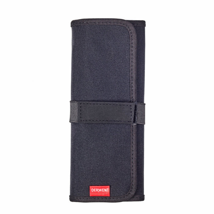 Estuche de tela Pencil Wrap color negro - Derwent