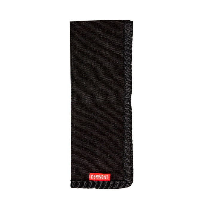 Estuche de tela Pocket wrap color negro - Derwent