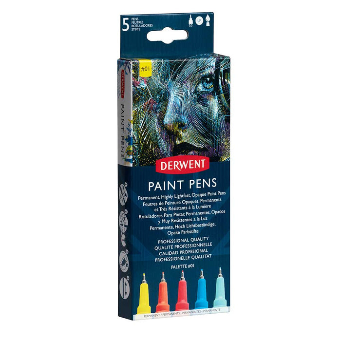 Derwent - Paint Pen 5 unidades Set No 1