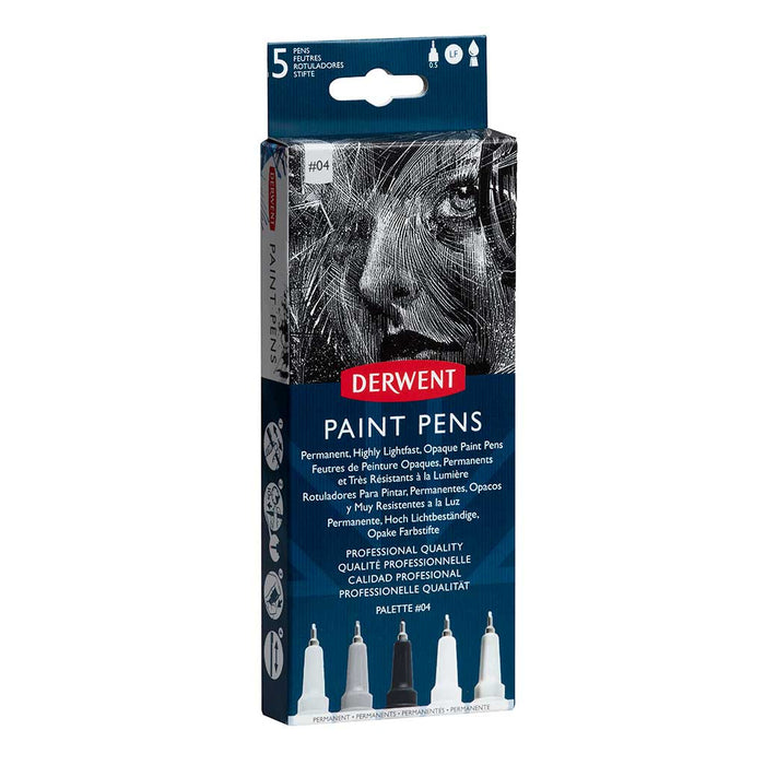 Derwent - Paint Pen 5 Unidades Set No 4
