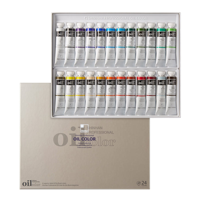 ShinHan Profesional - Set de Óleo 24 Unidades 20ml