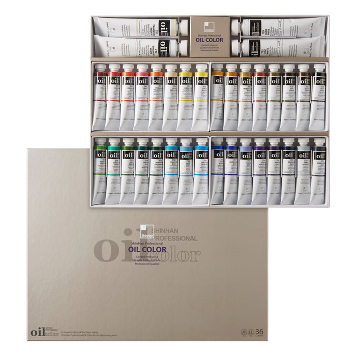 ShinHan Profesional - Set de Óleo 36 Unidades 20 ml