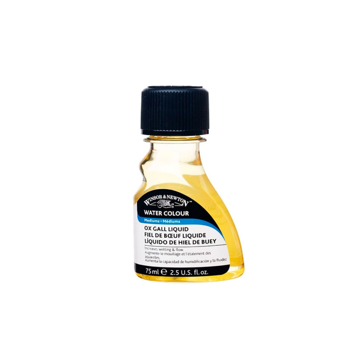 WINSOR AND NEWTON - Medium Acuarela Profesional WN HIEL DE BUEY 75ML v3