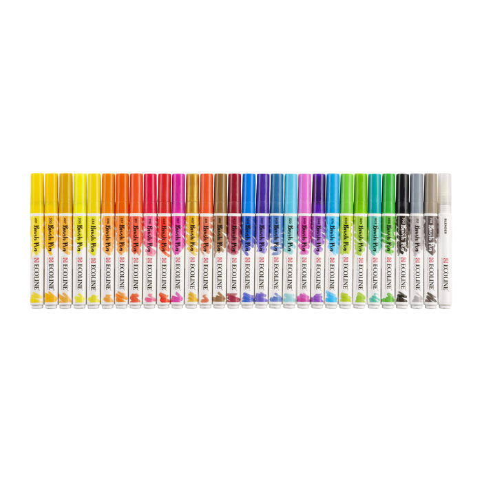 Royal Talens - Set Rotulador Acuarela Ecoline Brush Pen 30 unidades