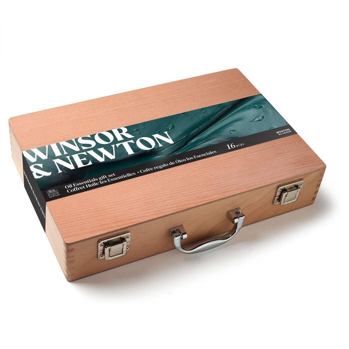 Winsor & Newton Caja de madera Óleos Winton 8x37ml