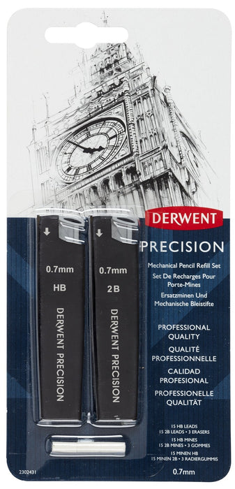 DERWENT - MINAS 0,7mm PARA PORTAMINAS
