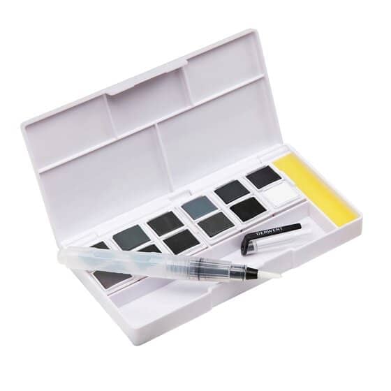 Set 12 Pinturas de Carboncillo Derwent