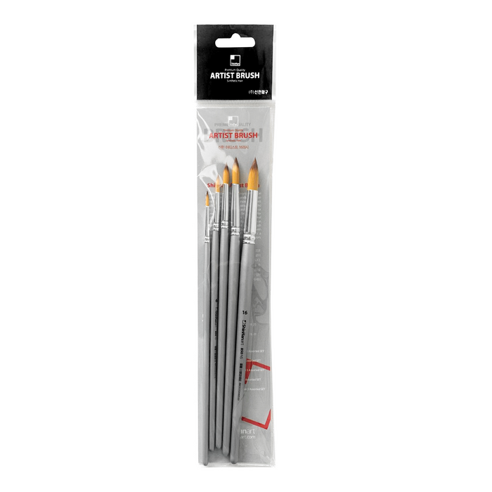 ShinHan Artist 850NS Set 5 Pinceles Redondos (2, 6, 8, 12, 16)