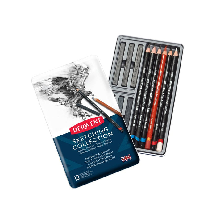Set 12 lápices Sketching collection - Derwent
