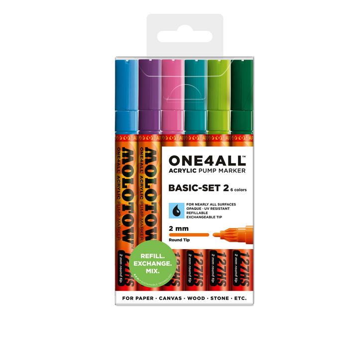 Molotow - ONE4ALL 127HS BASIC SET 2