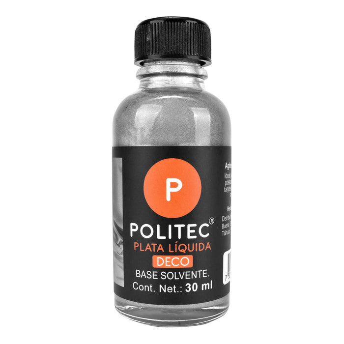 Plata líquida tinta Politec - 30ml