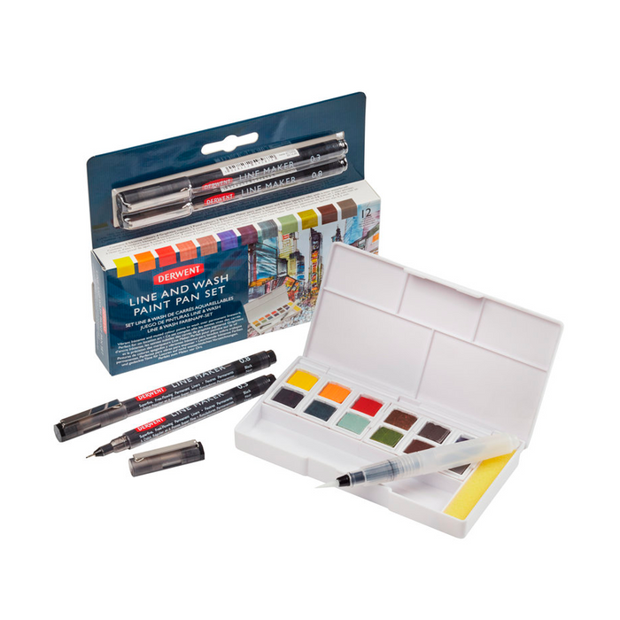Estuche Line and Wash Paint 12