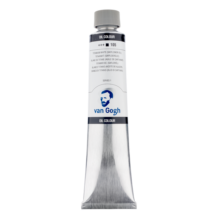 Pintura óleo Van Gogh 200 ml. 105 blanco titanio
