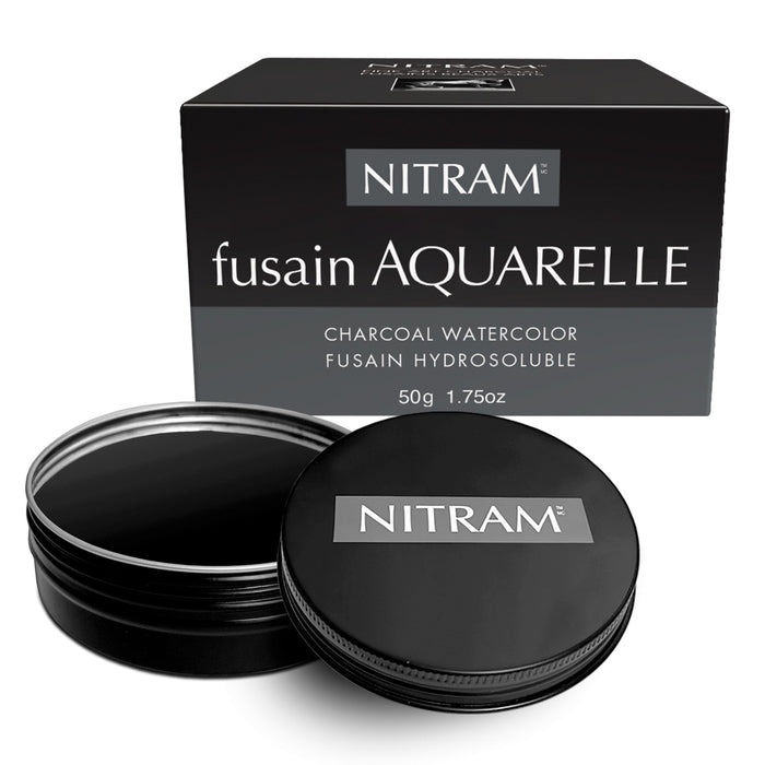 Carboncillo hidrosoluble acuareable 50gr Nitram