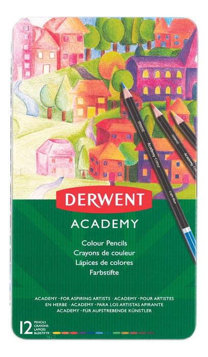 ACADEMY COLOUR (12) TIN