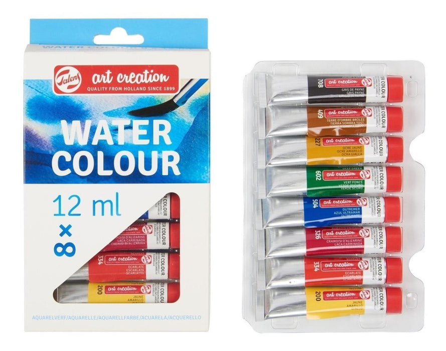 Set acuarelas TAC 8x12ml