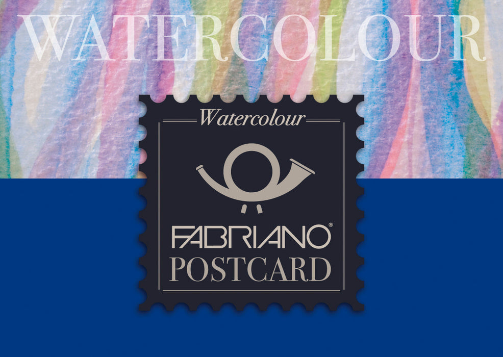 Bloc postal 10,5x14,8 300 g 20 hojas grano fino Fabriano Watercolour