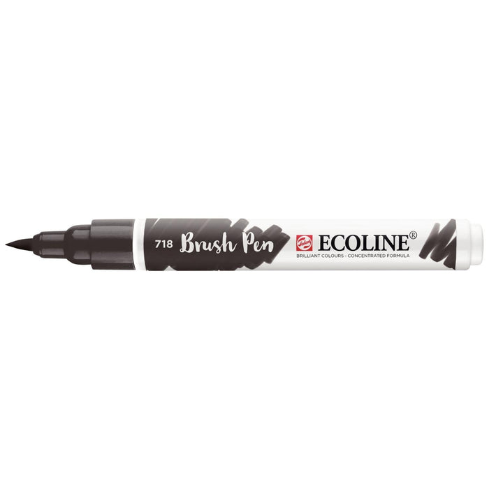 Royal Talens - Rotulador Acuarela ECOLINE BRUSHPEN NEGRO
