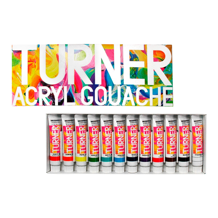 Set 12 Gouache acrílico Turner Dream 11ml