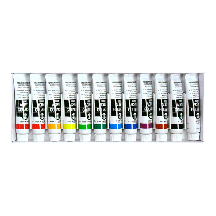 Set 12 Gouache acrílico Turner 11ml