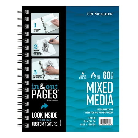 Grumbacher - Bloc Papel Mixed Media Pad