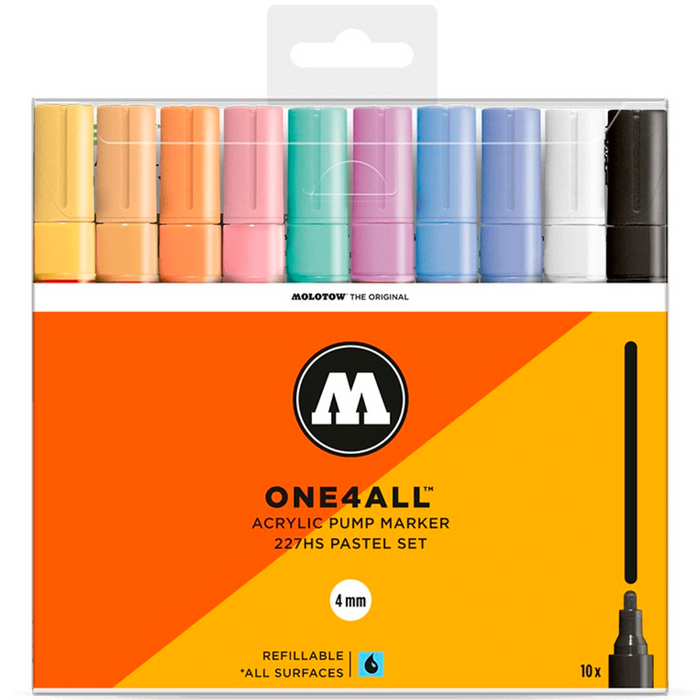 Molotow - ONE4ALL 227HS SET PASTEL 4MM