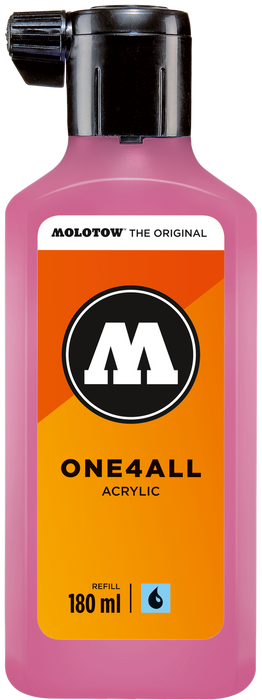 Pintura Acrilíca Molotow One4All 180ml #217 neon pink fluorescent