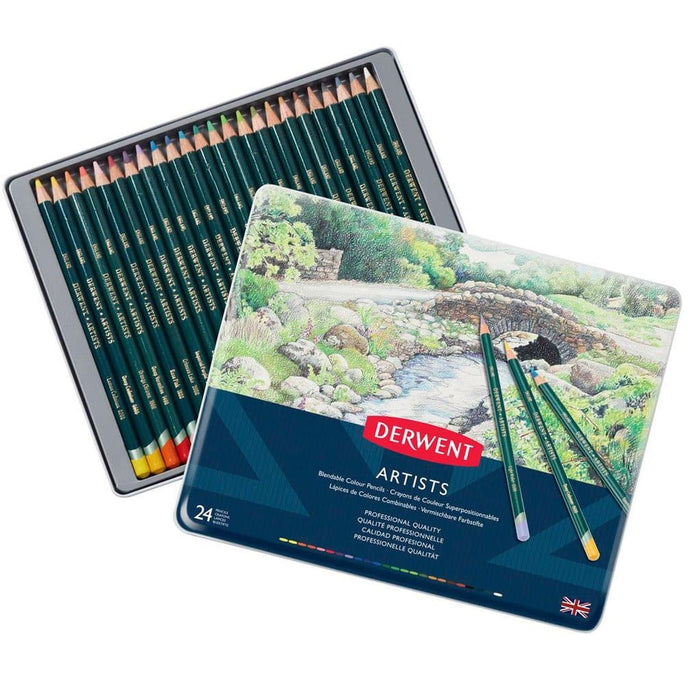 Derwent - Artists Pencils 24 unidades